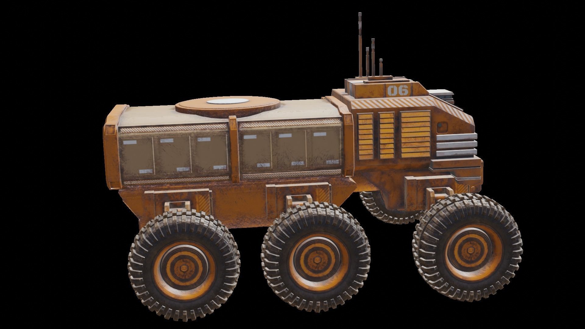 3D Realistic vehicles models 3D model_5