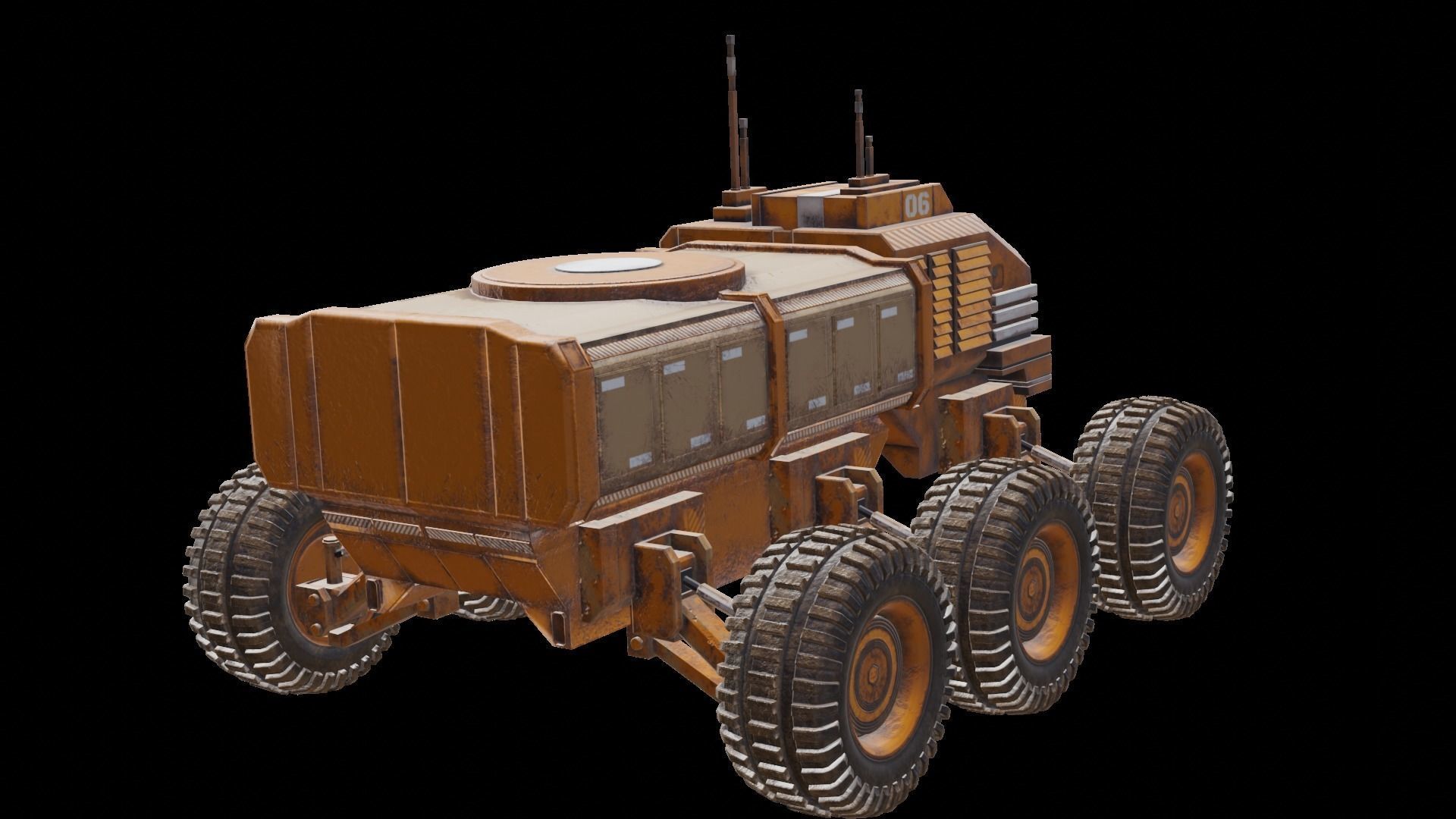3D Realistic vehicles models 3D model_6