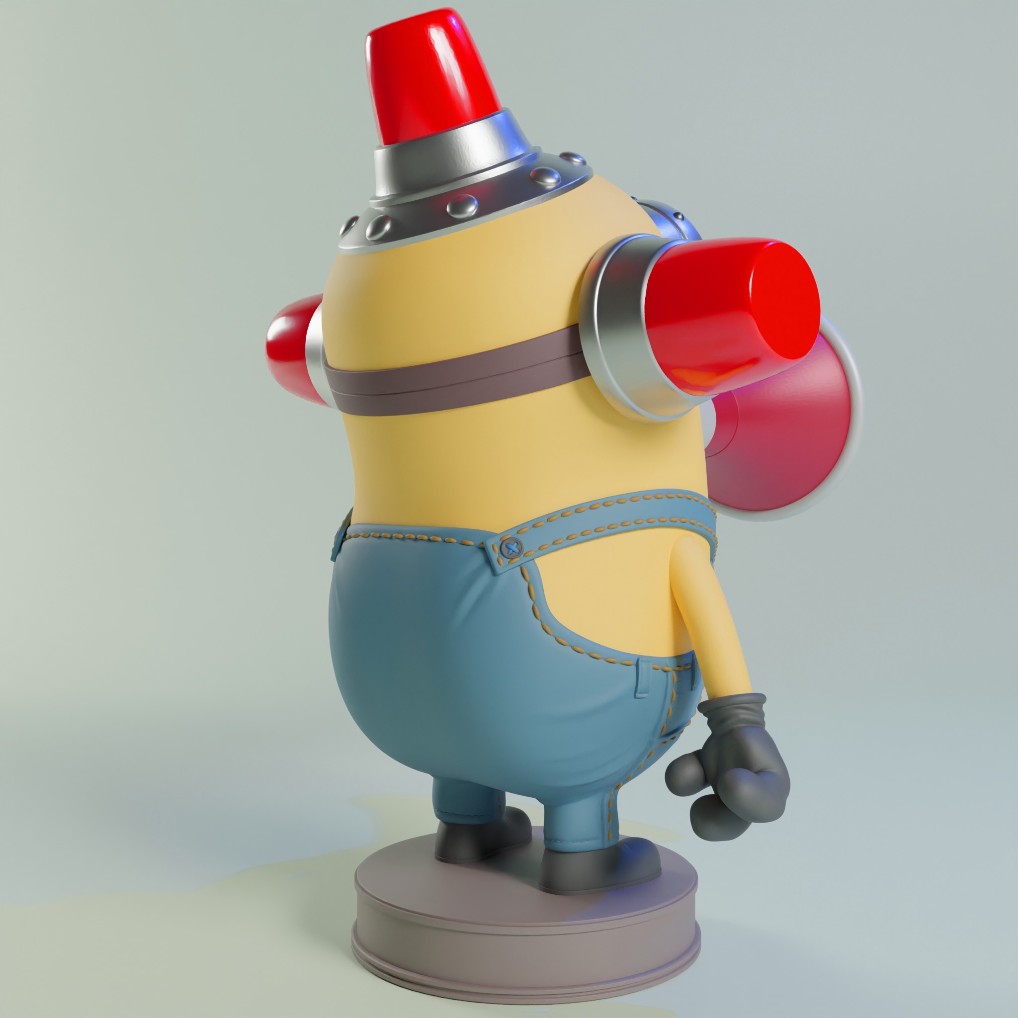 Minion BidoBido 3D print model_4