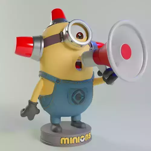 Minion BidoBido 3D print model Minion BidoBido 3D print model