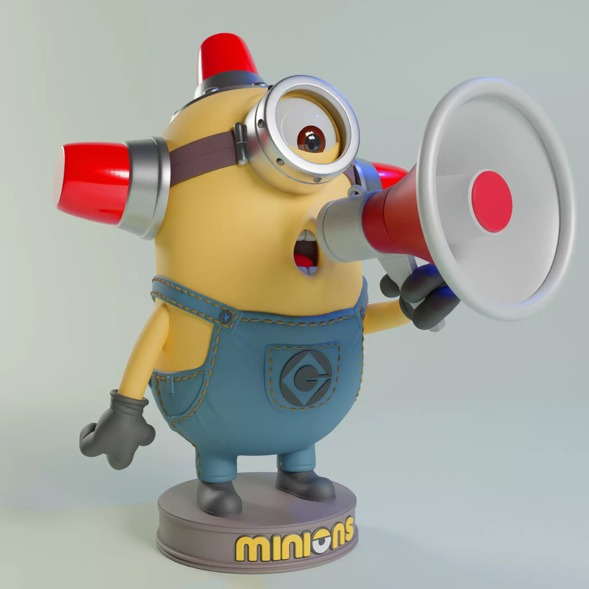Minion BidoBido 3D print model_0