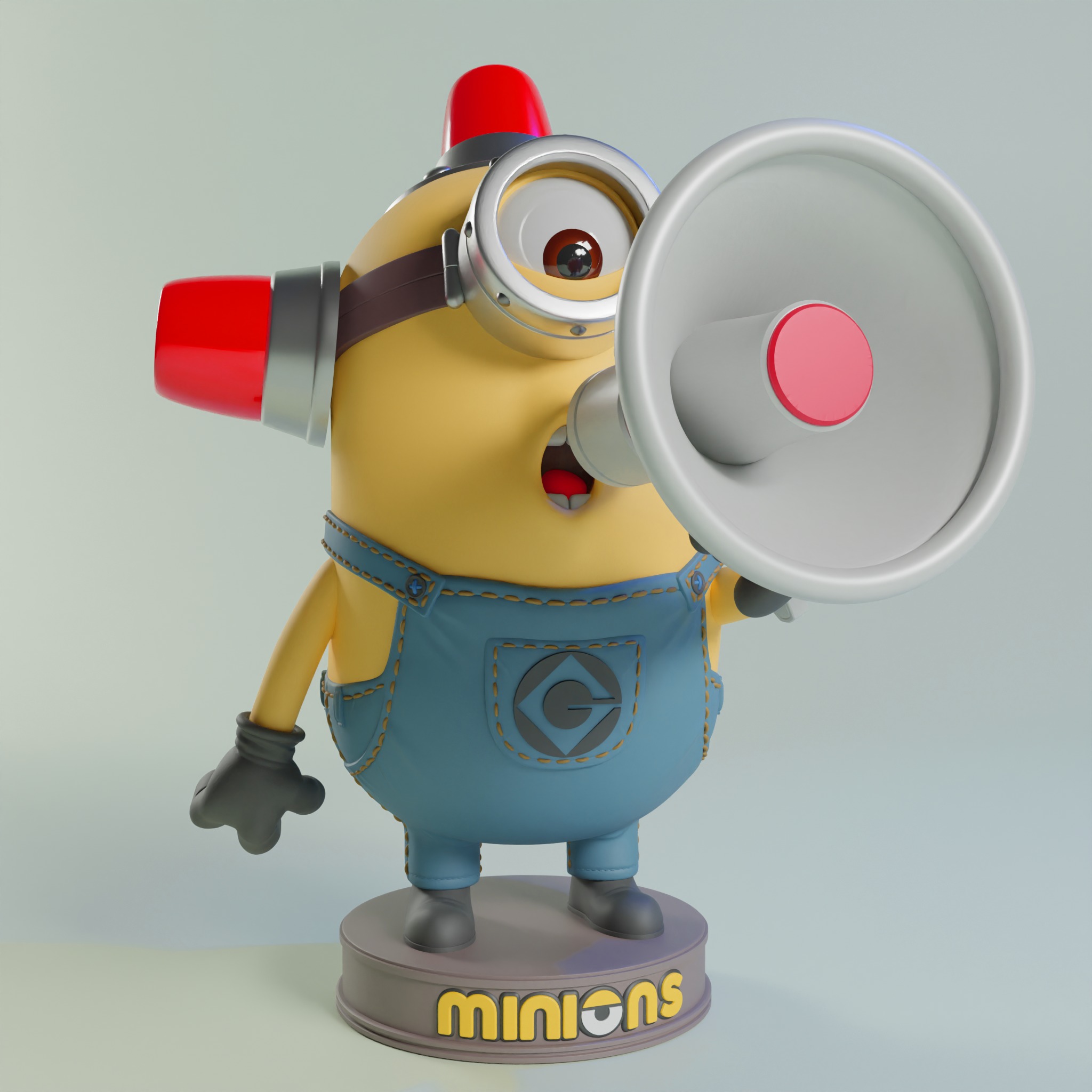 Minion BidoBido 3D print model_1