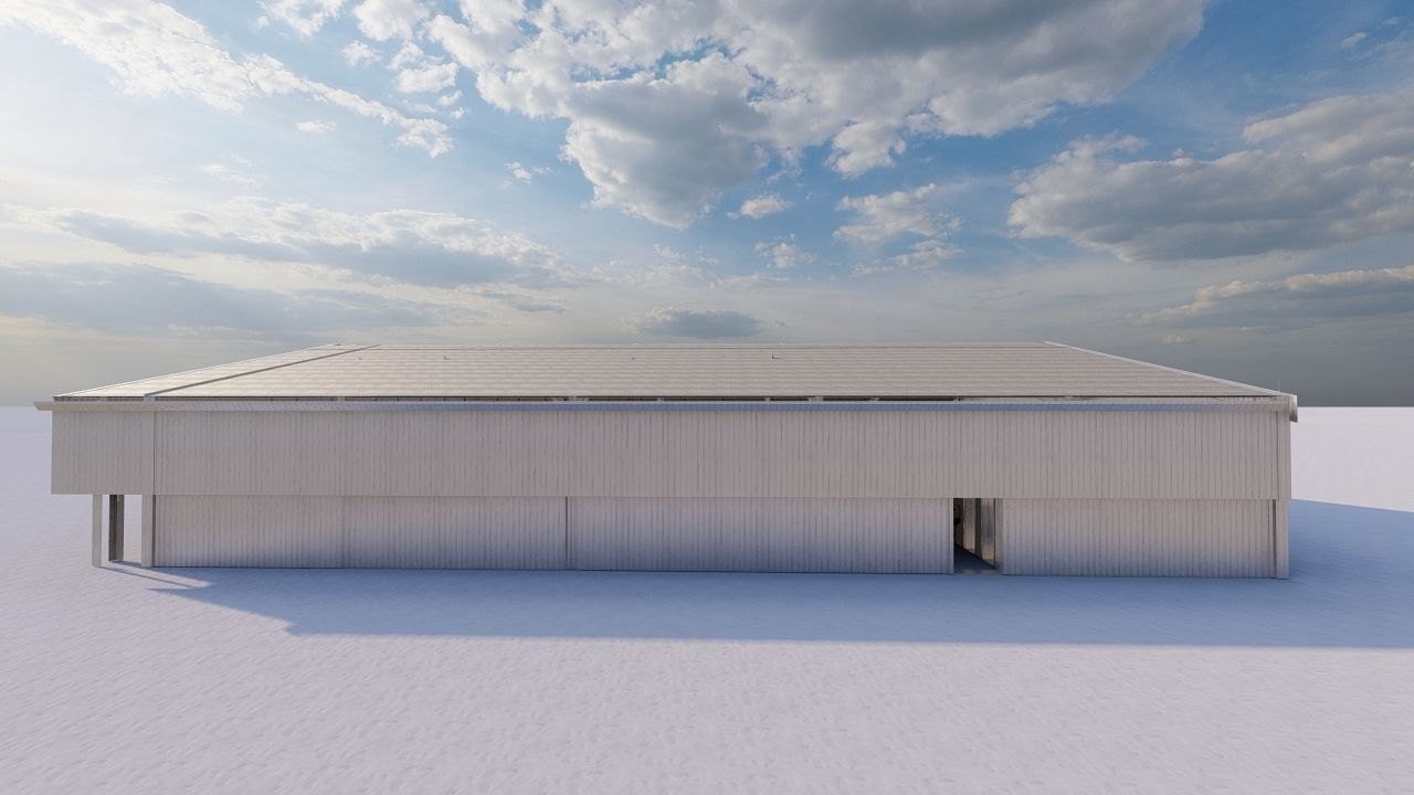 Warehouse-Warehouse Building 3D model_15