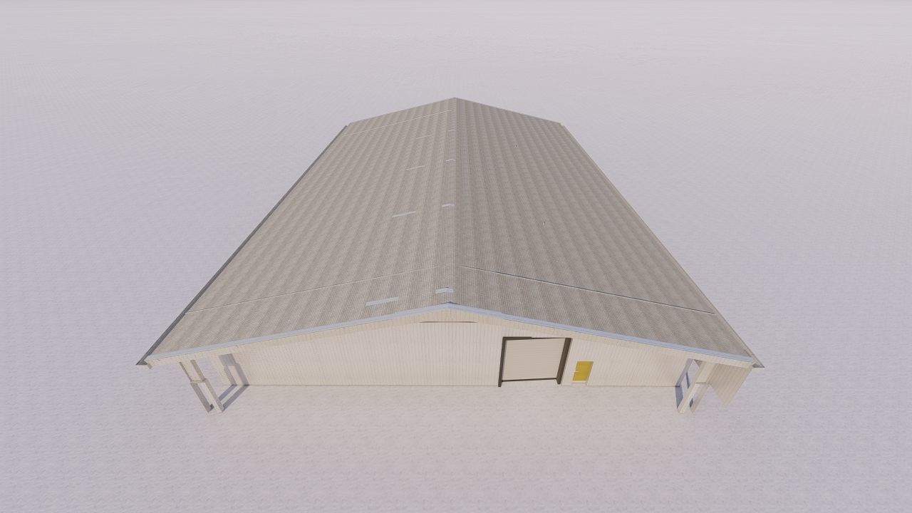 Warehouse-Warehouse Building 3D model_13