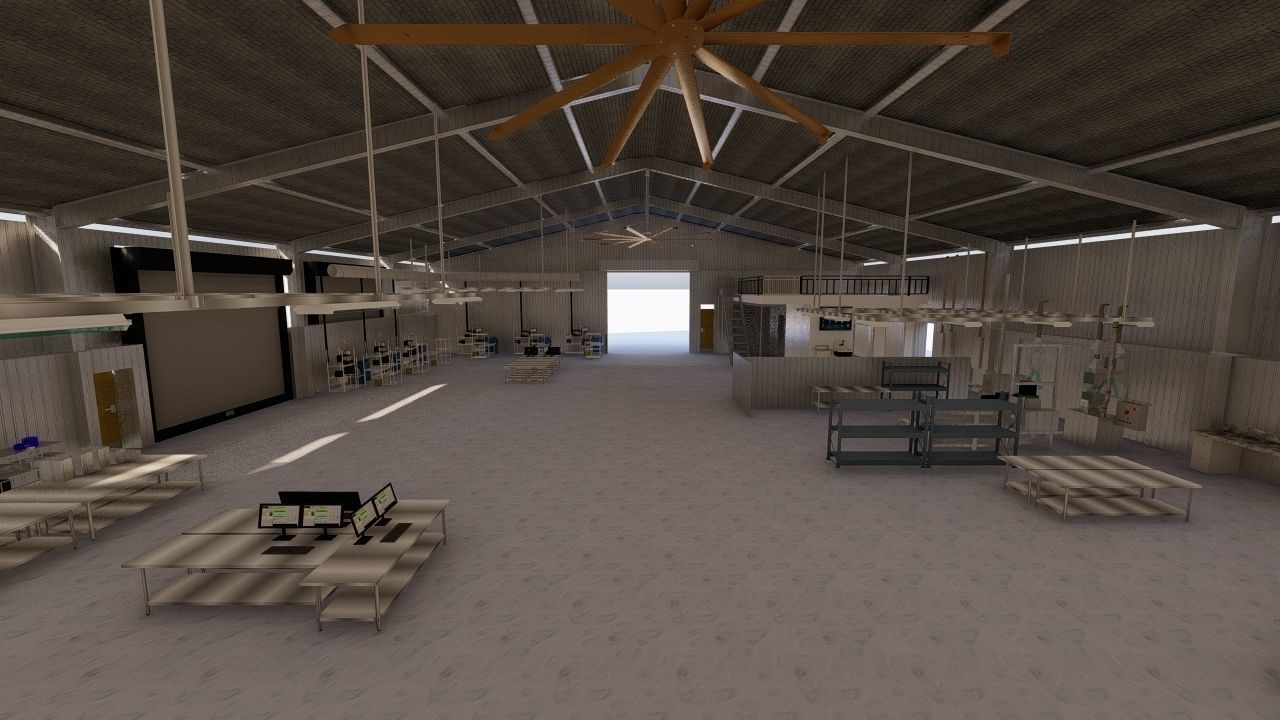 Warehouse-Warehouse Building 3D model_3