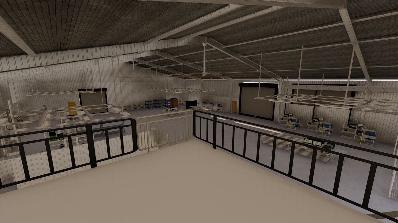 Warehouse-Warehouse Building 3D model_1