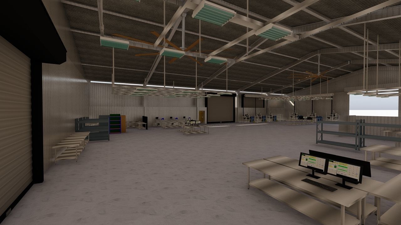 Warehouse-Warehouse Building 3D model_6
