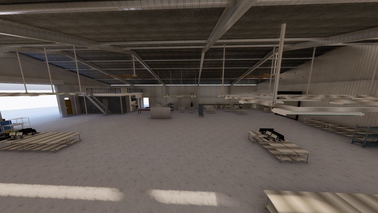 Warehouse-Warehouse Building 3D model_10