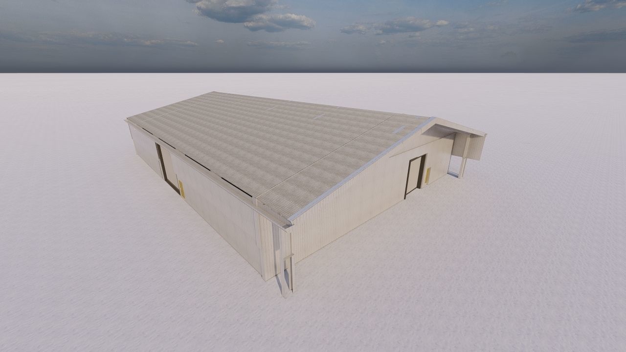 Warehouse-Warehouse Building 3D model_20