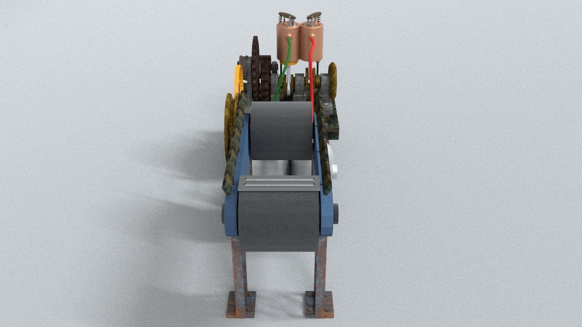 laos Rigging Mechanical Low-poly 3D model_4