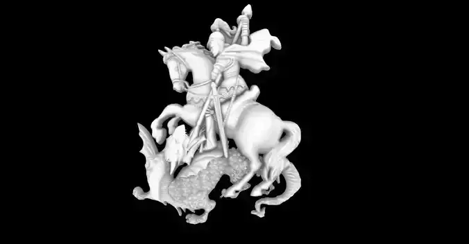 Saint George pendant