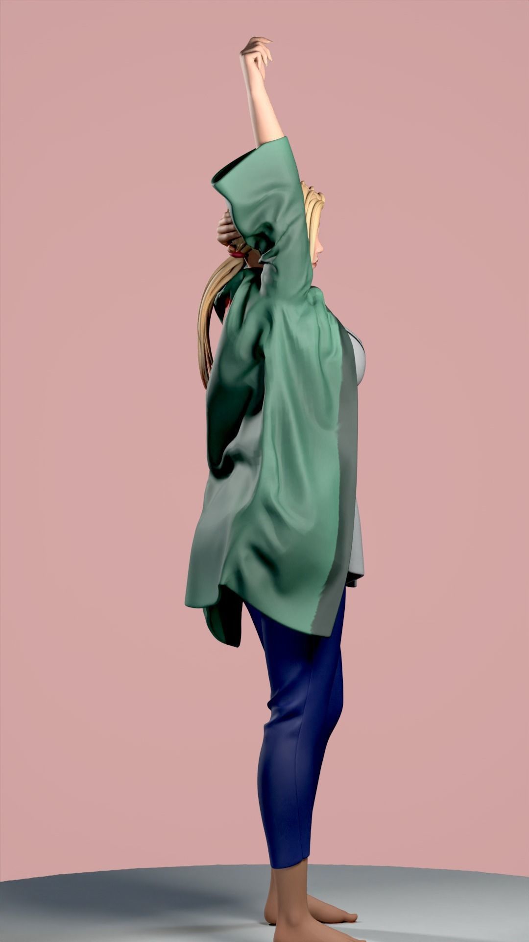 TSUNADE FROM NARUTO 3D print model_9