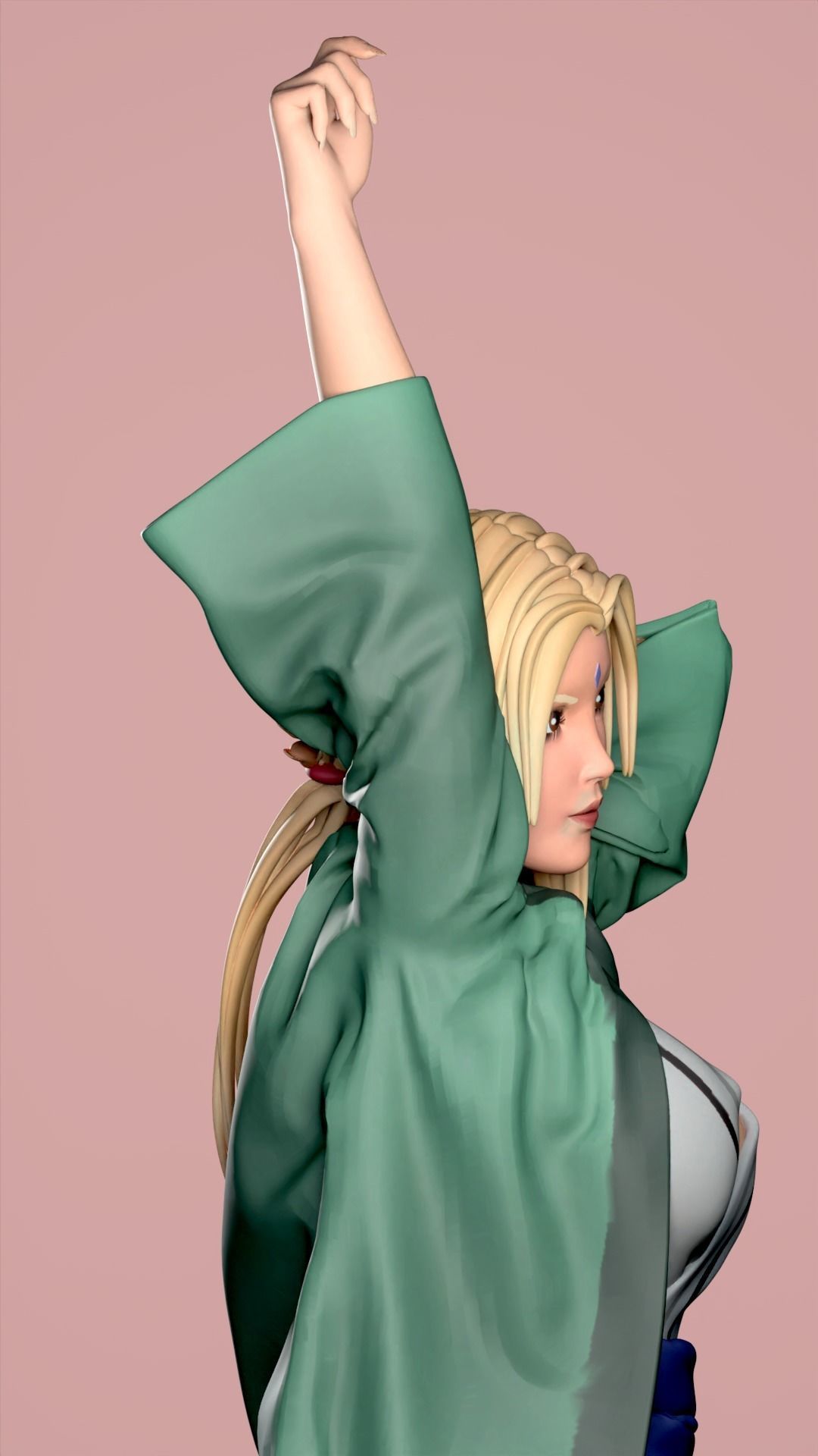 TSUNADE FROM NARUTO 3D print model_21