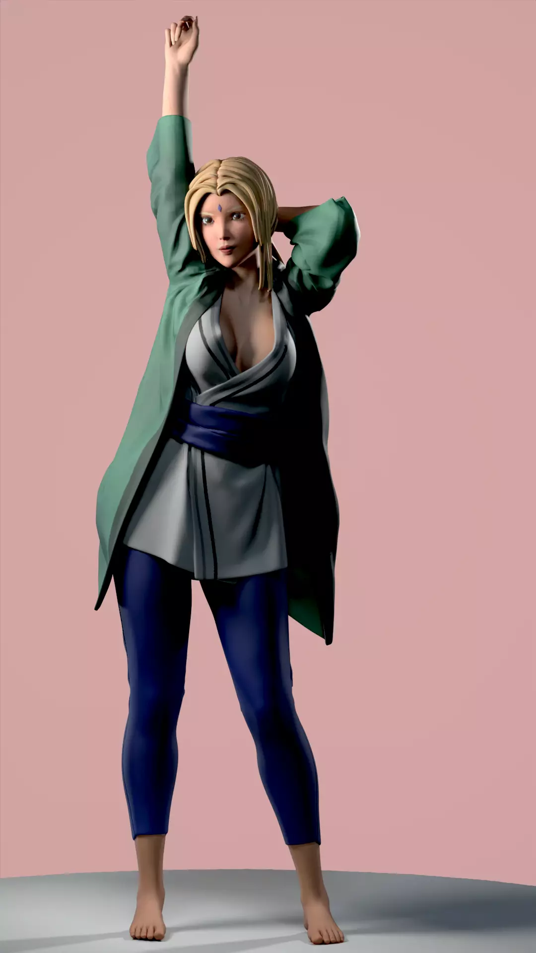 TSUNADE FROM NARUTO 3D print model_0