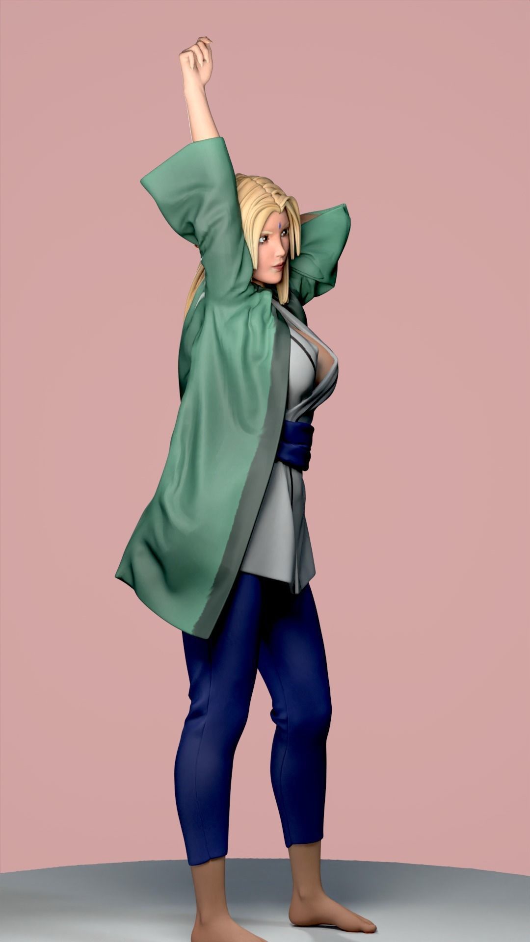 TSUNADE FROM NARUTO 3D print model_10