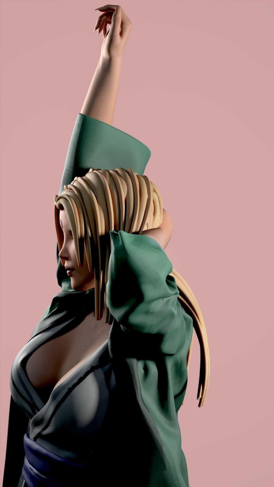 TSUNADE FROM NARUTO 3D print model_16