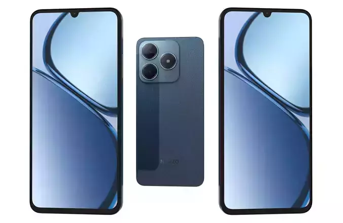 Realme Narzo N63 Leather Blue