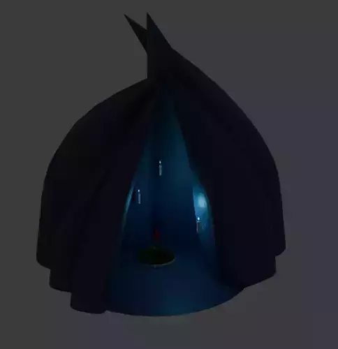 Composition Cave Flower