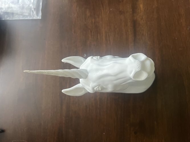 Unicorn head 3D print model