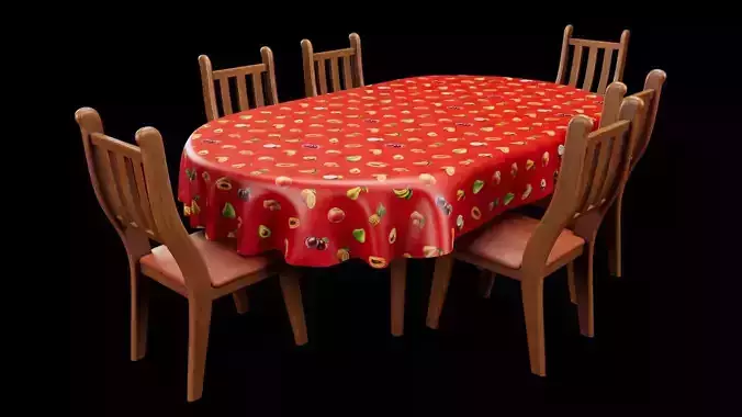Stylized Dinning Table