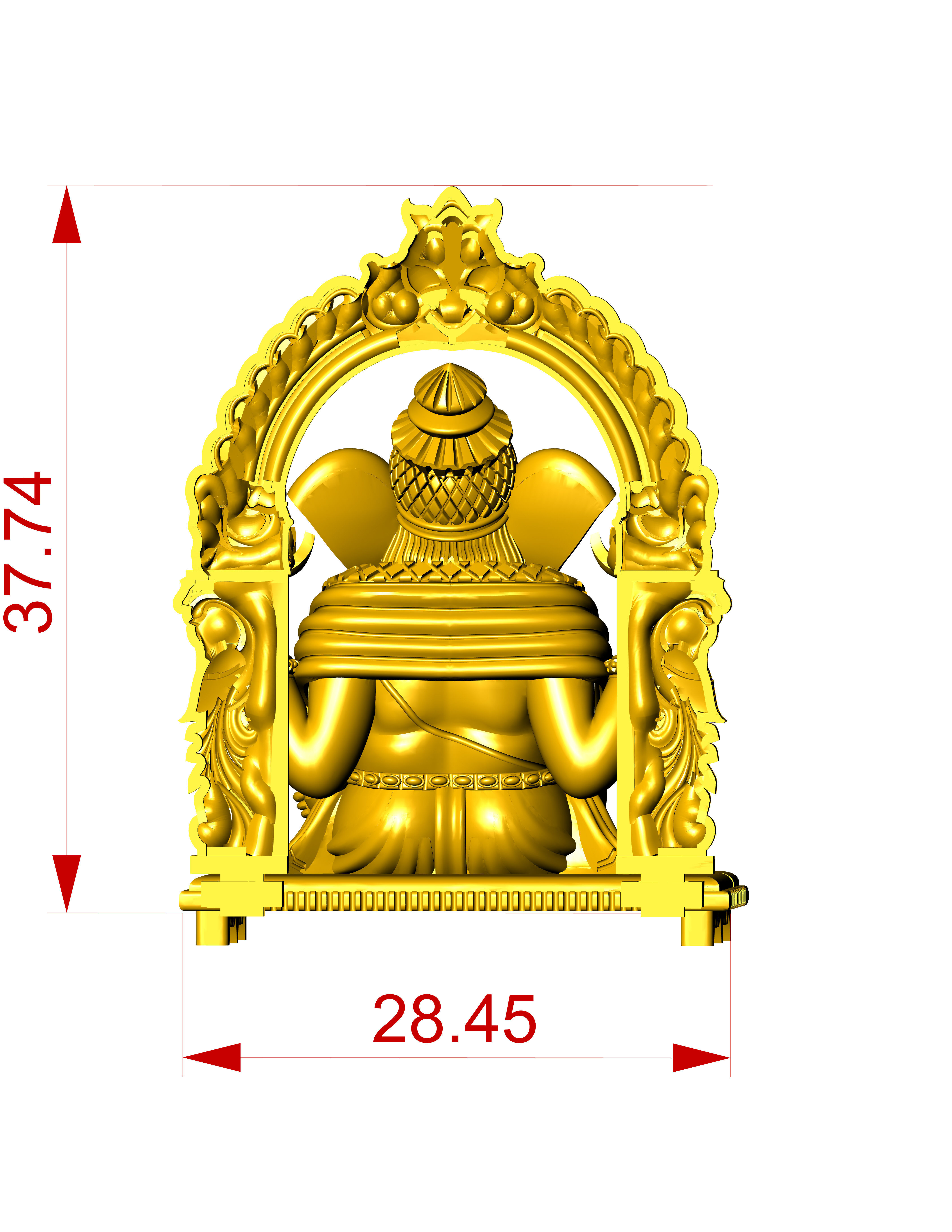 Ganesh ji  3D print model_1