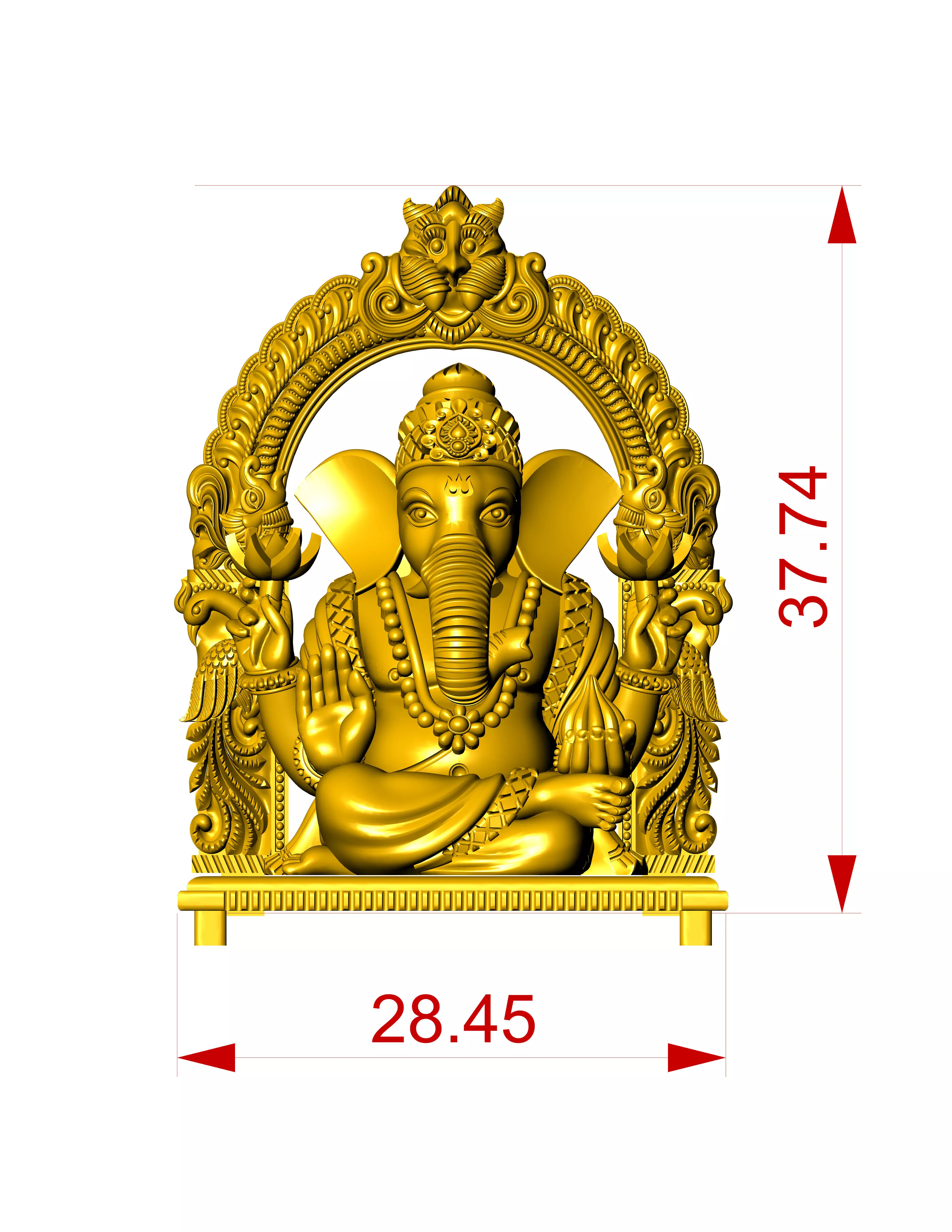 Ganesh ji  3D print model_0
