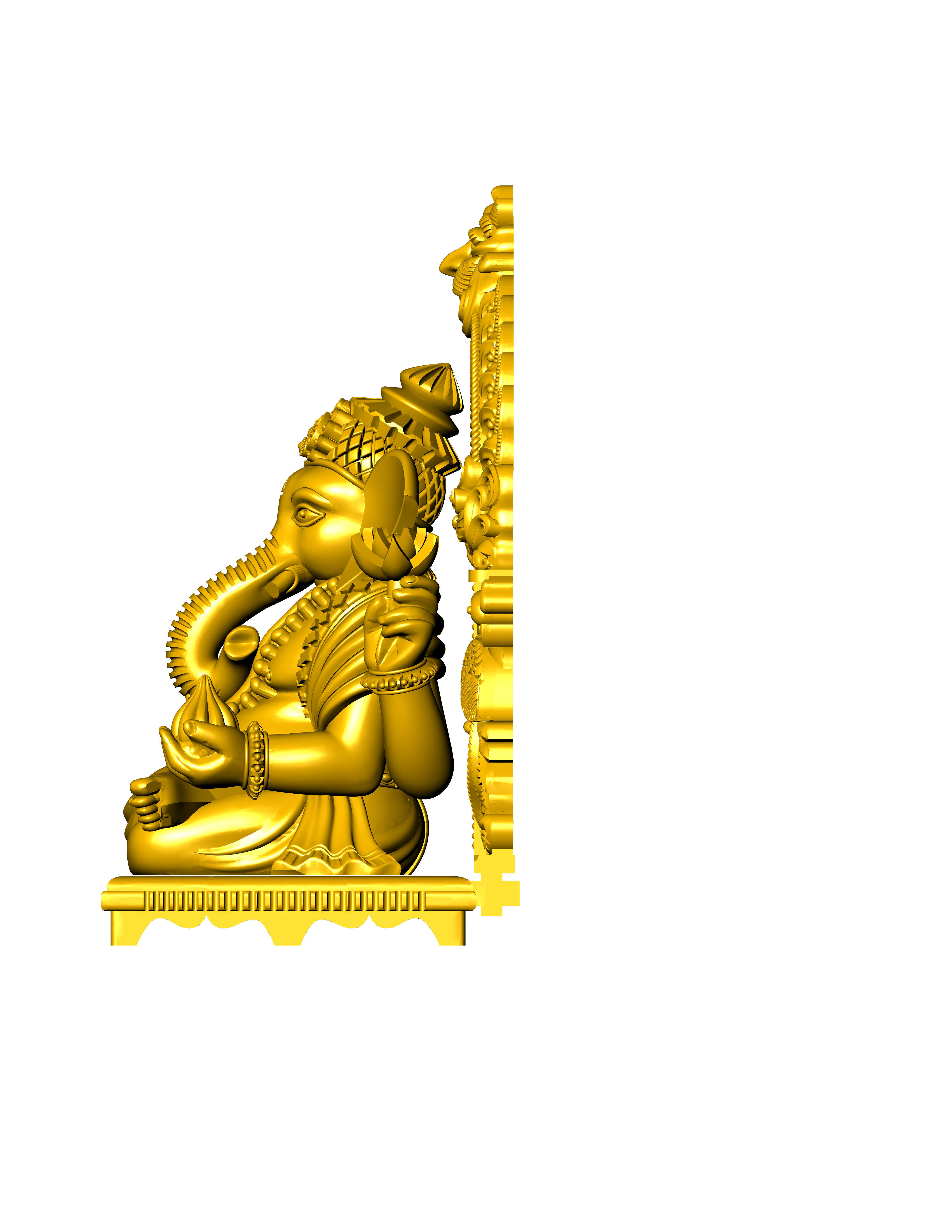 Ganesh ji  3D print model_2