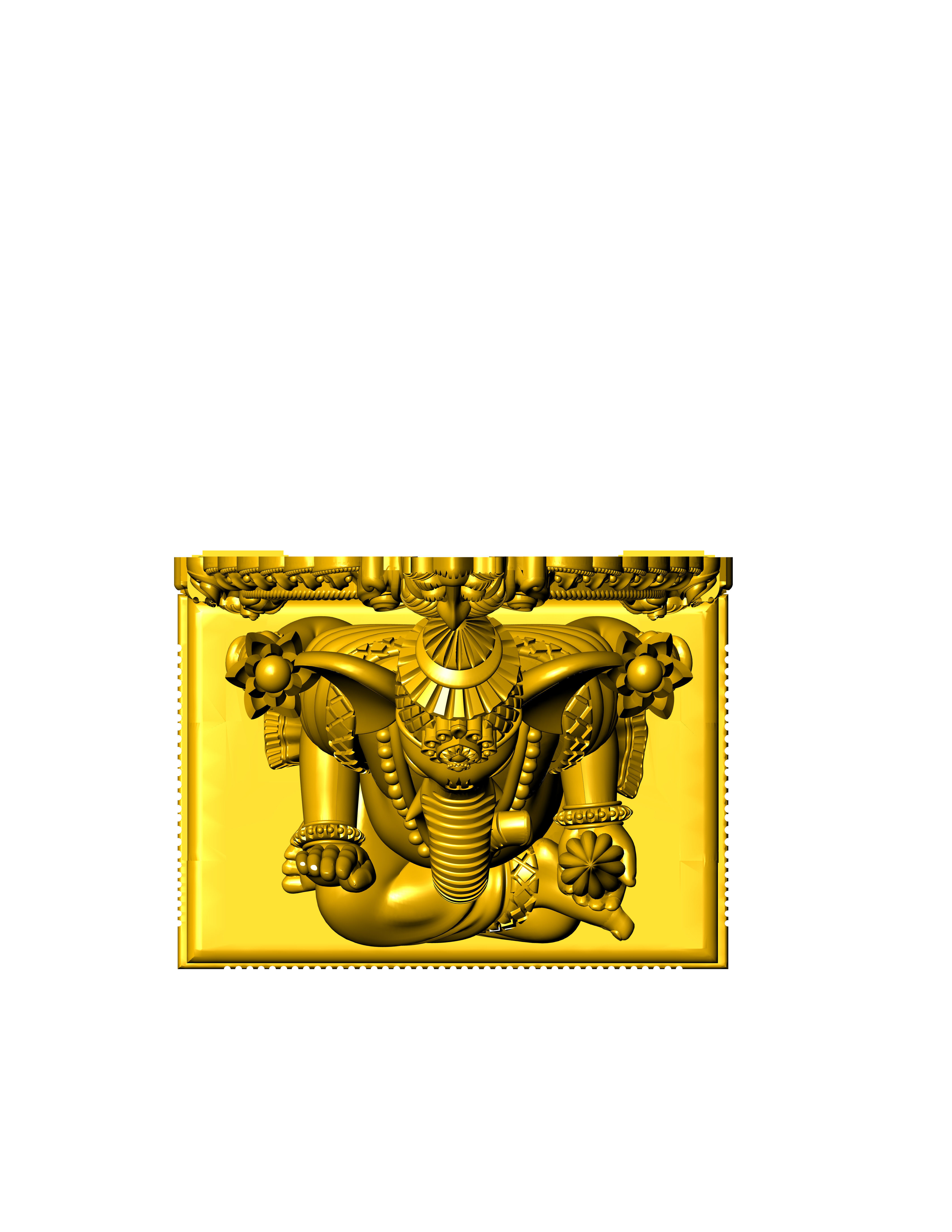 Ganesh ji  3D print model_3