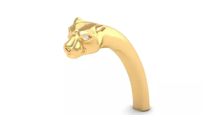 panther precious bracelet 3D print model