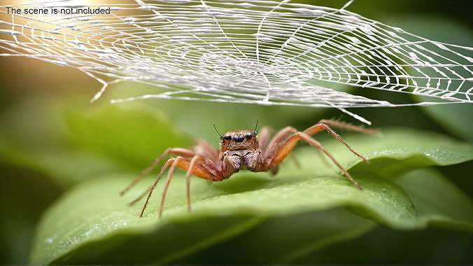 Spider Webs Collection 3D Model Pack 2