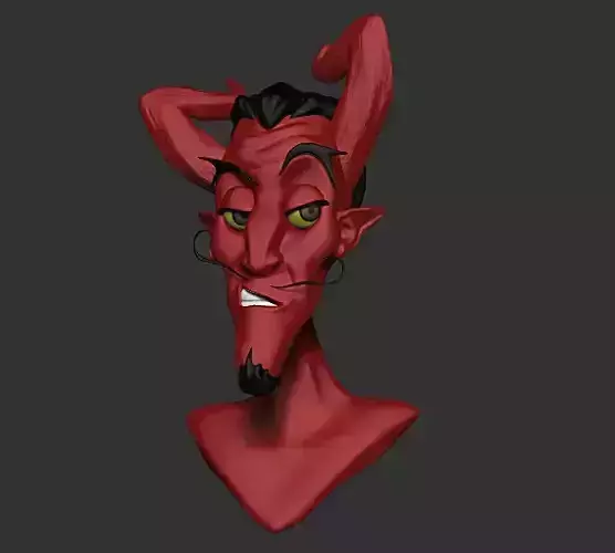 devil 3d cartoon