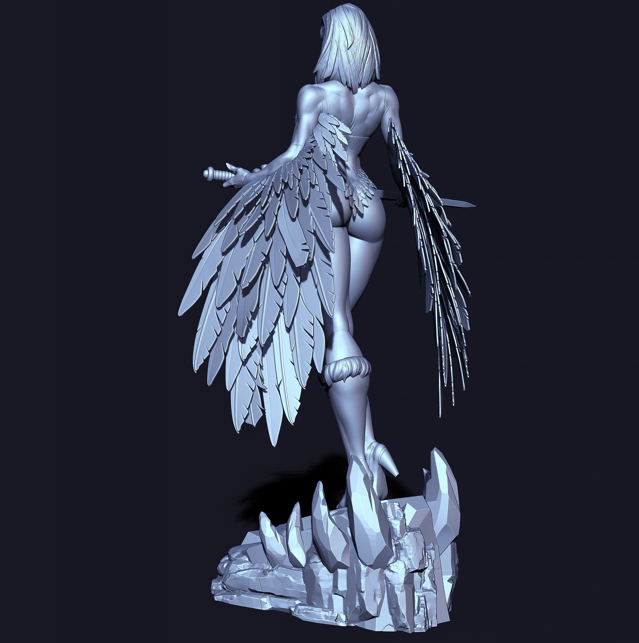 Sorceress MOTU with NSFW 3D print model_18