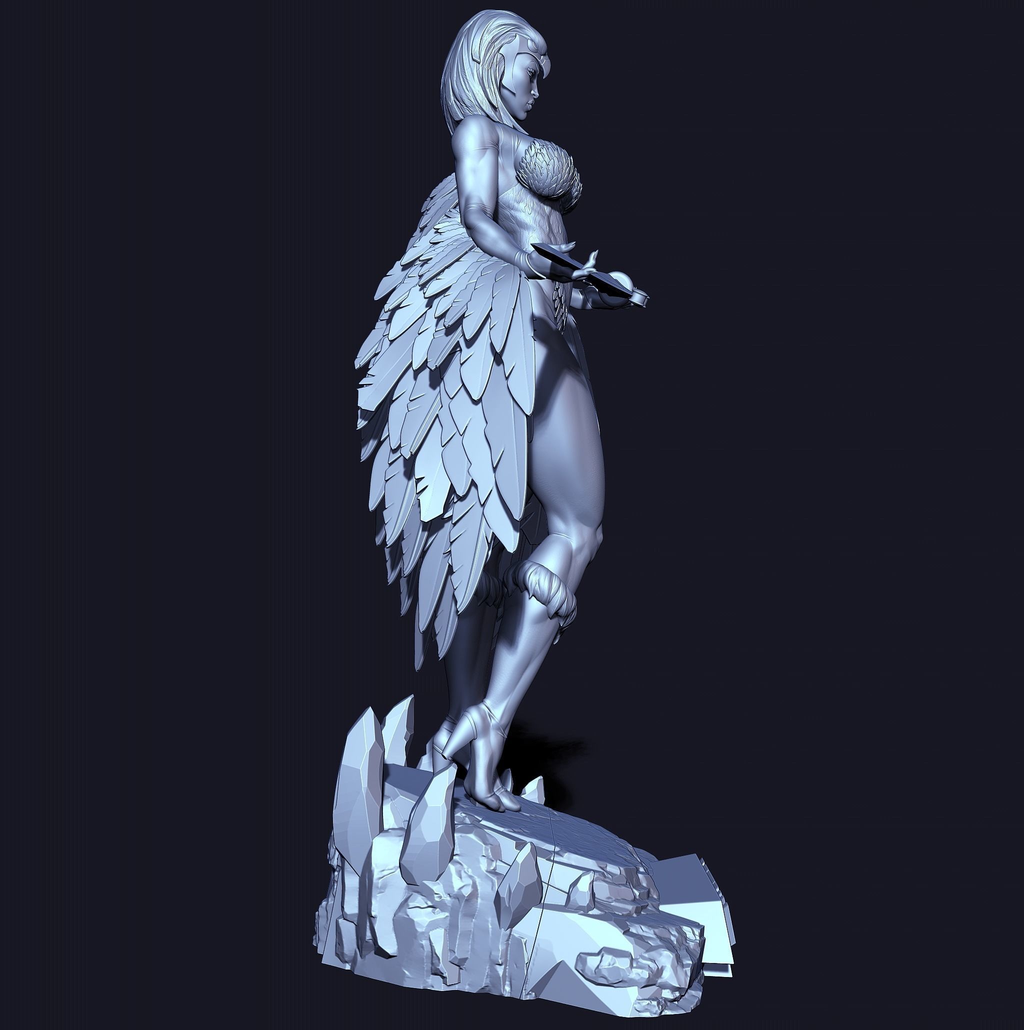 Sorceress MOTU with NSFW 3D print model_15