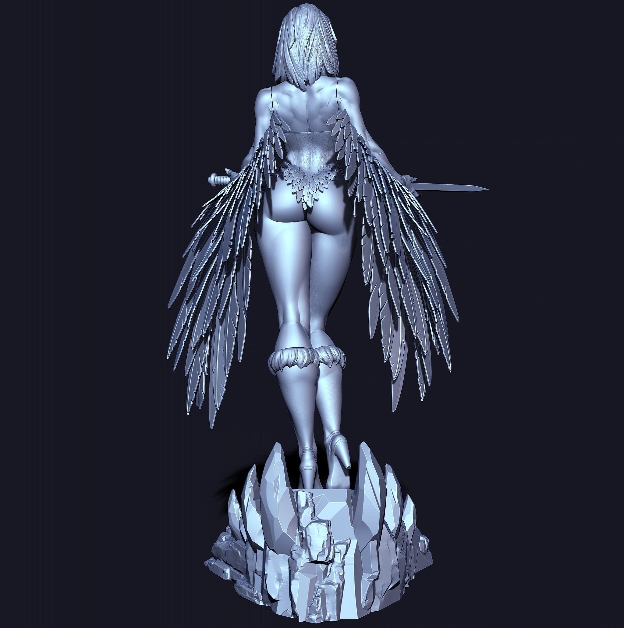 Sorceress MOTU with NSFW 3D print model_17