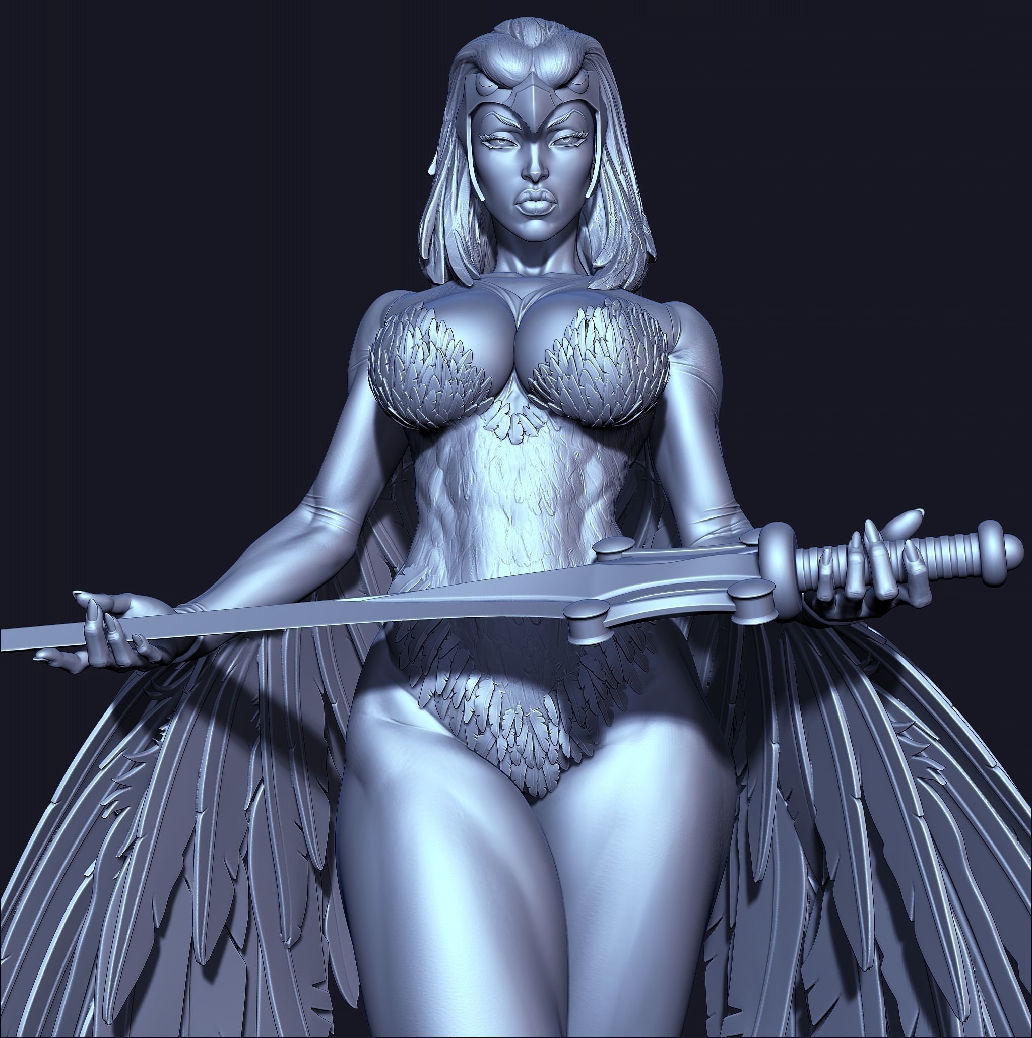 Sorceress MOTU with NSFW 3D print model_21