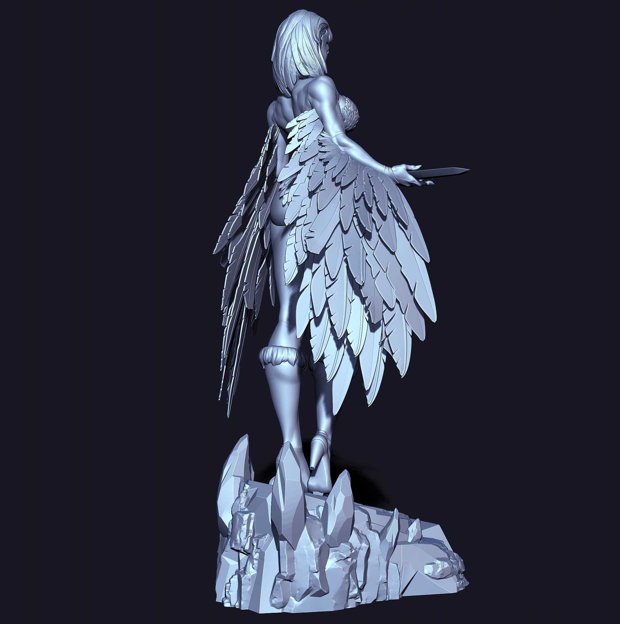 Sorceress MOTU with NSFW 3D print model_16