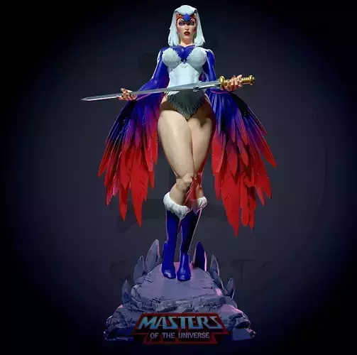 Sorceress MOTU with NSFW 3D print model