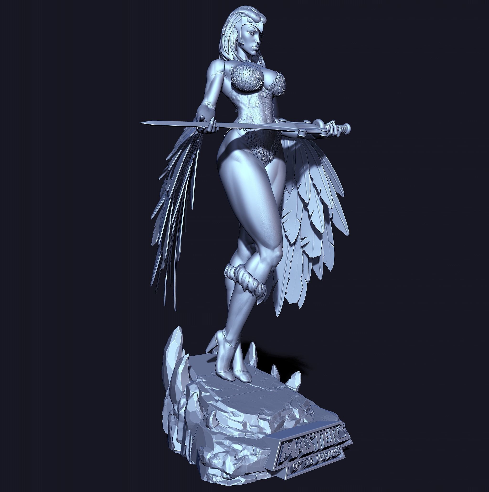 Sorceress MOTU with NSFW 3D print model_14
