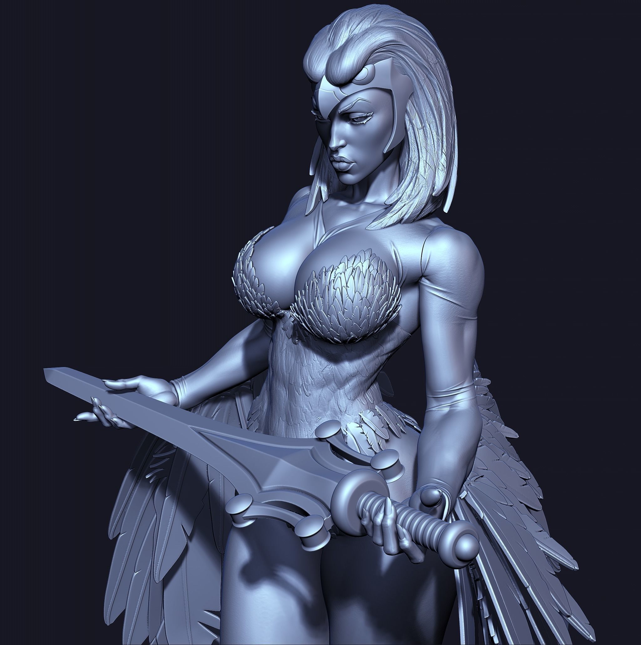 Sorceress MOTU with NSFW 3D print model_22