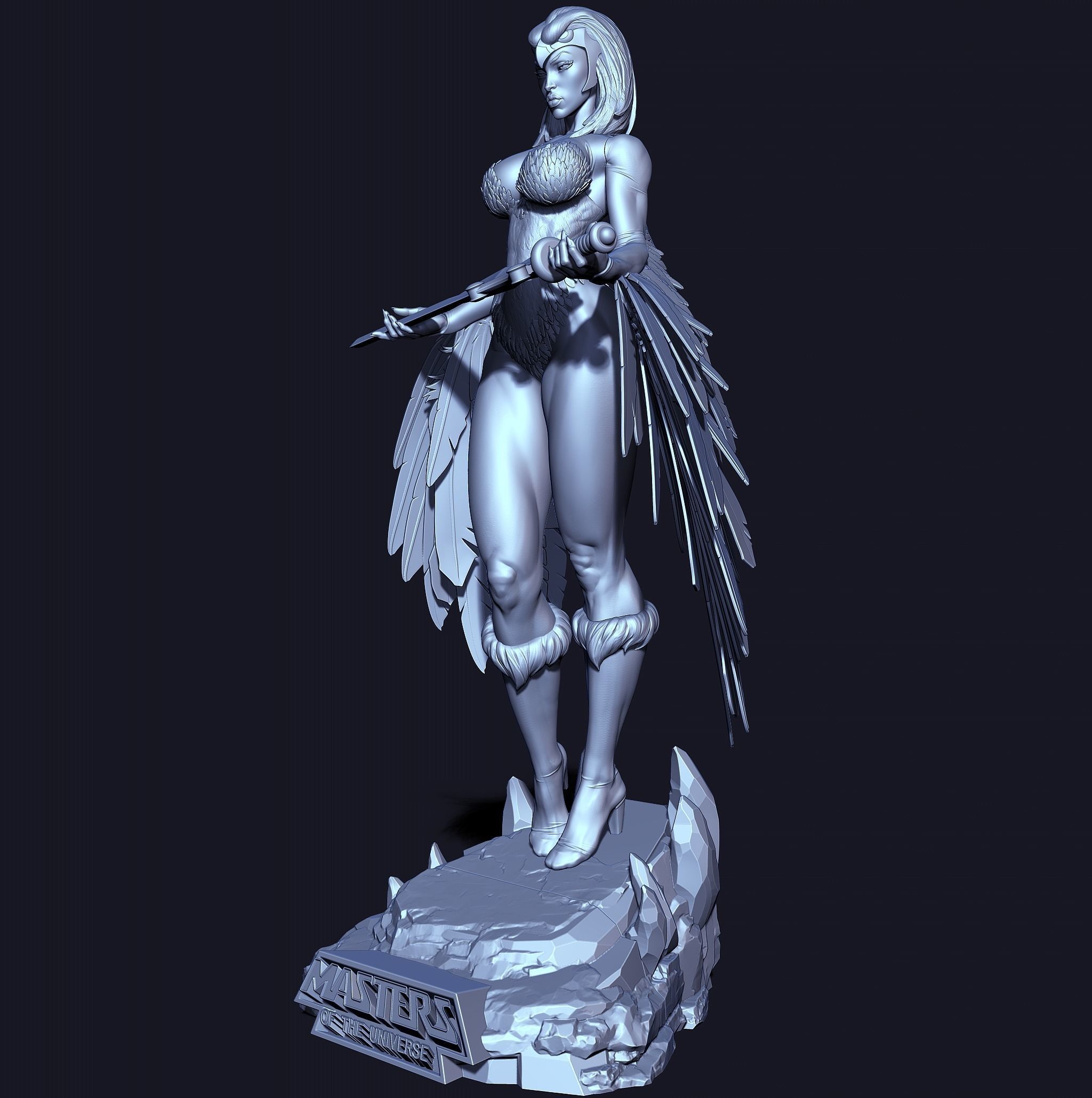 Sorceress MOTU with NSFW 3D print model_20