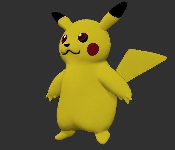 PIKACHU 3D MODEL Free 3D model_1