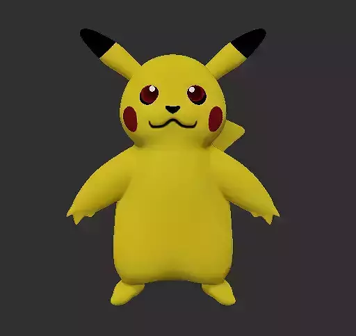 PIKACHU 3D MODEL
