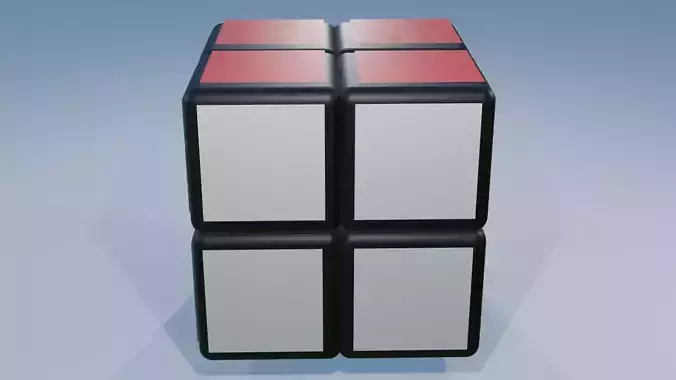 puzzle cube 3D model