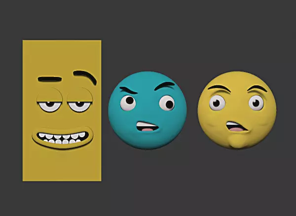 3D EXPRESSIONS Free 3D model_0