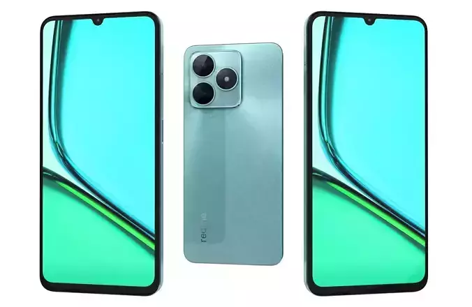 Realme C51s Shiny Green
