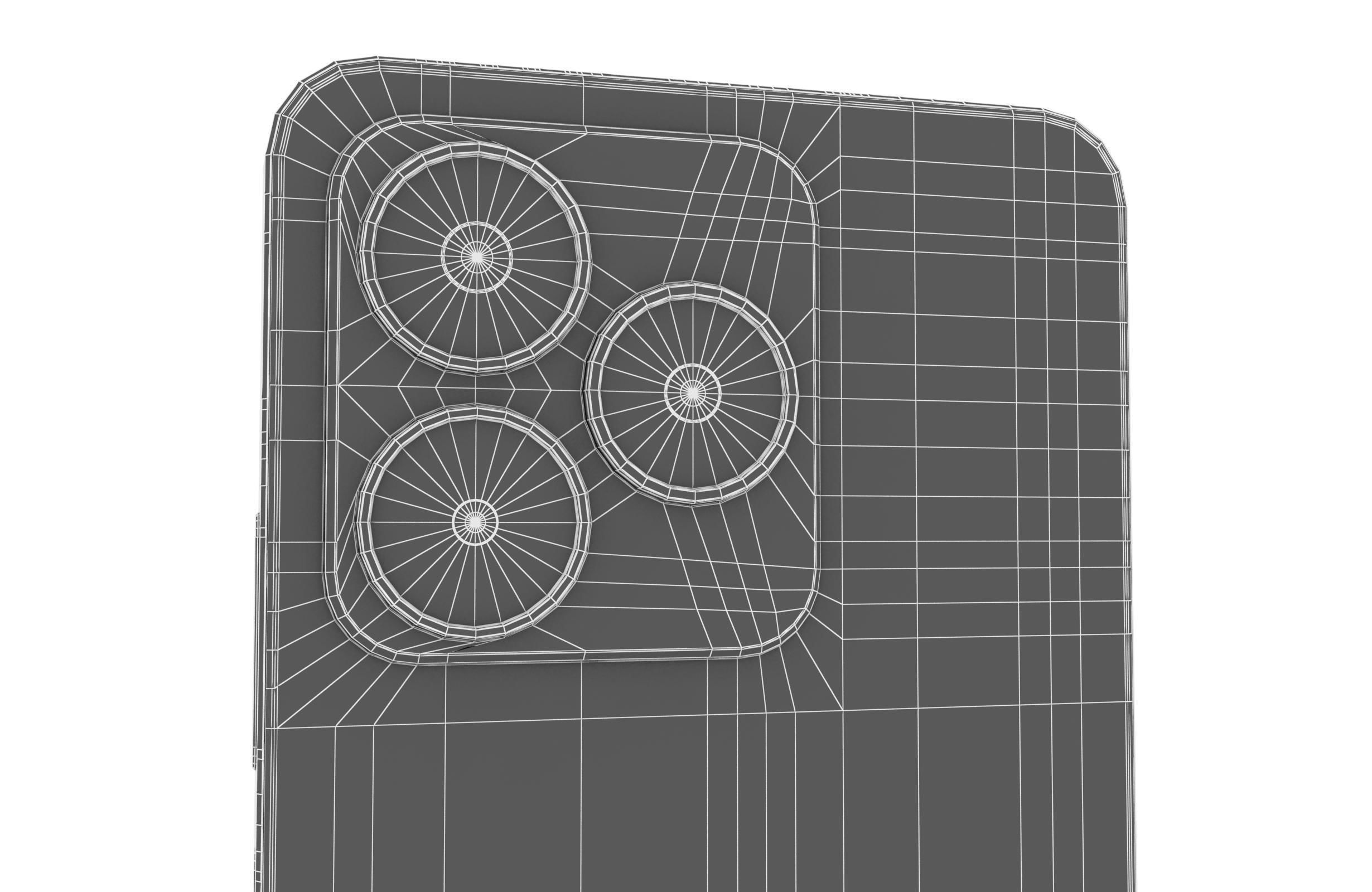 Realme C51s Shiny Green 3D model_20