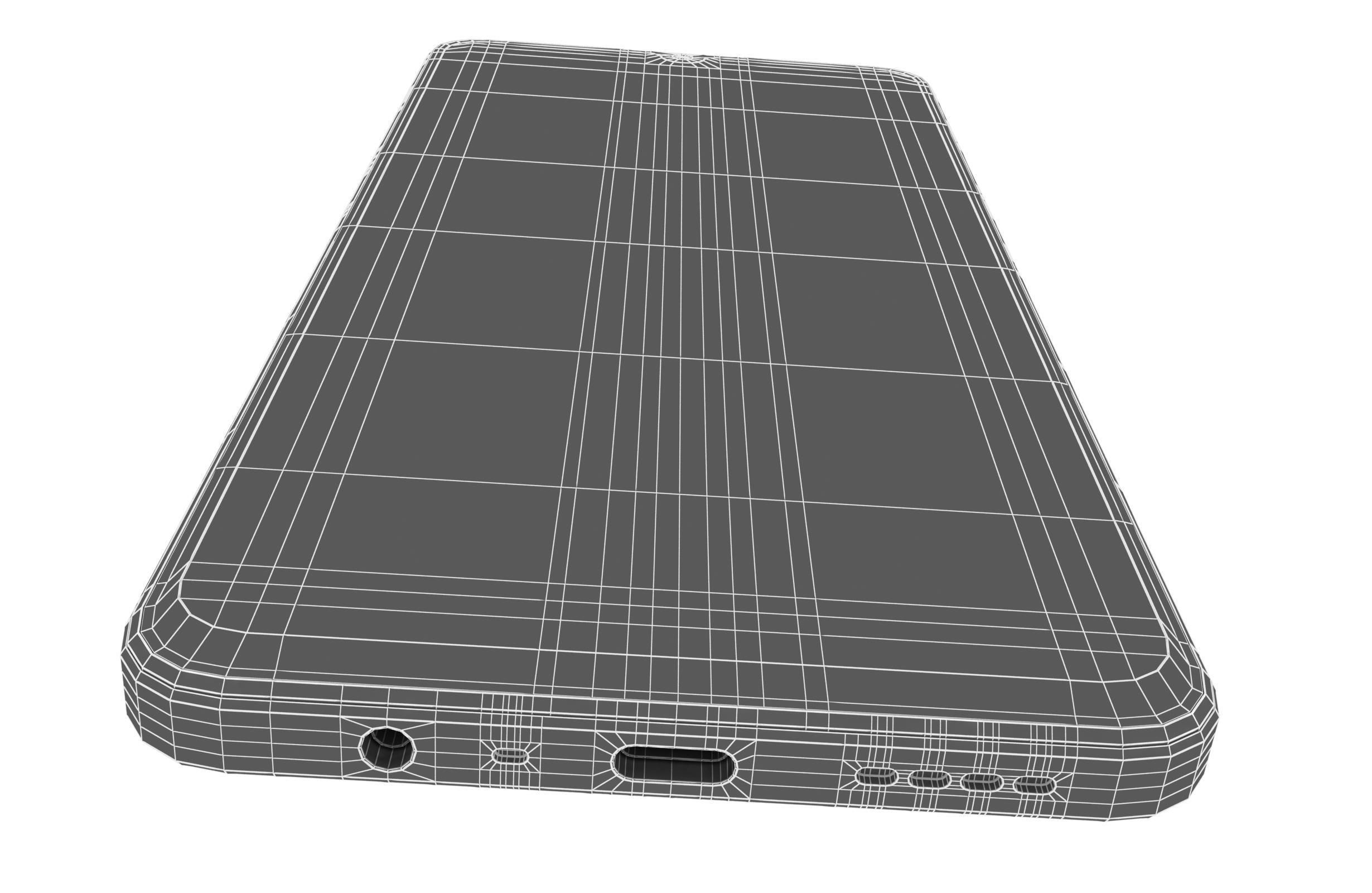 Realme C51s Shiny Green 3D model_19