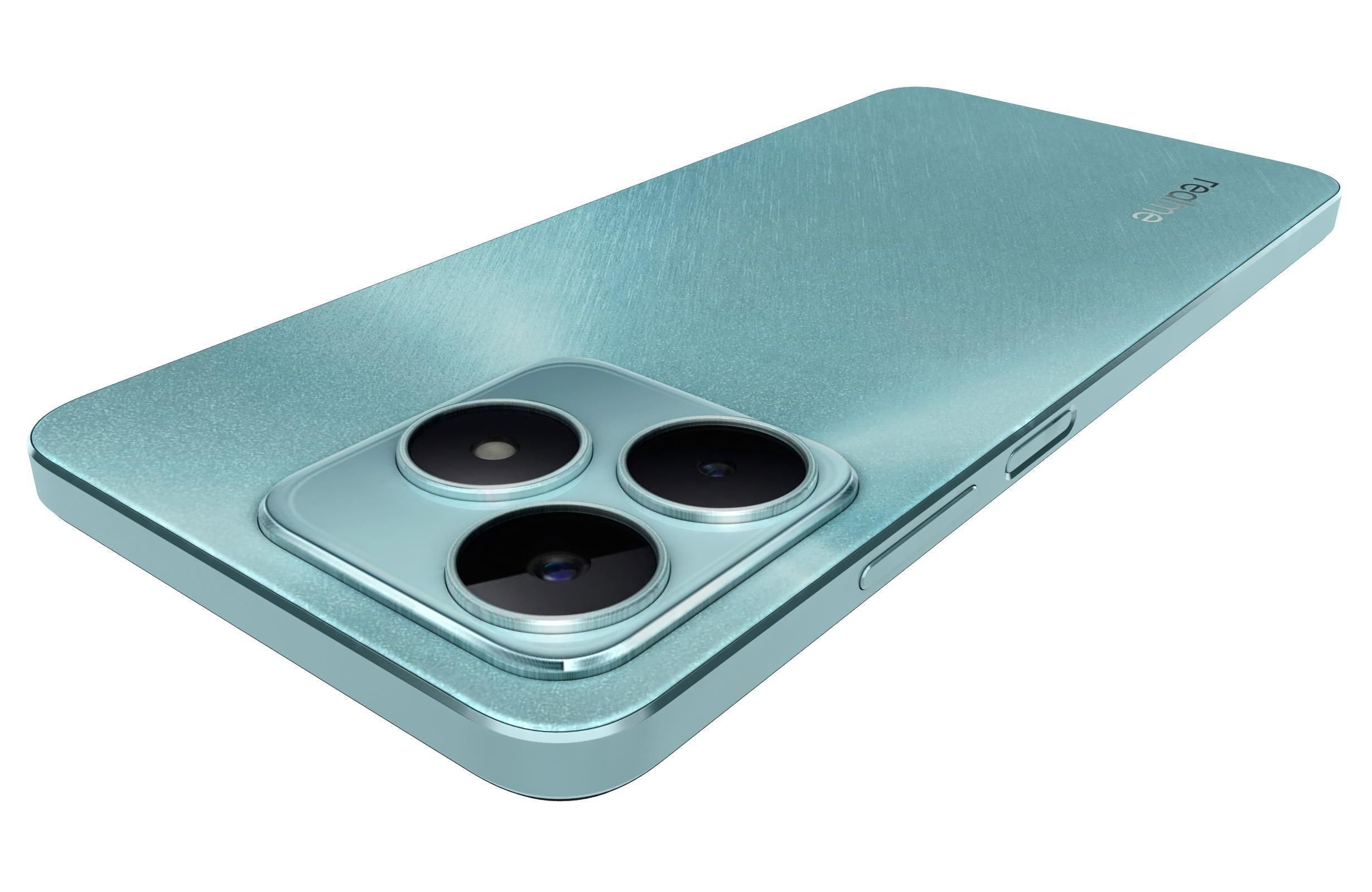 Realme C51s Shiny Green 3D model_15