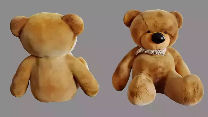 Teddy Bear 002 3D model