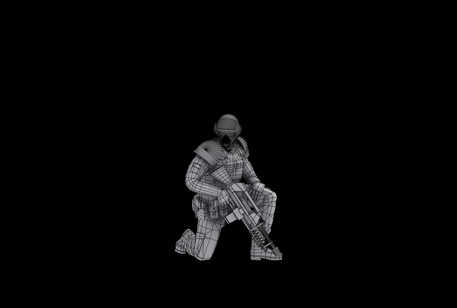 Imperial Army Future Soldiers 3D model_24